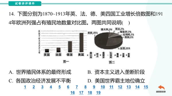 安徽省芜湖市区九年级一模历史（讲评课件）