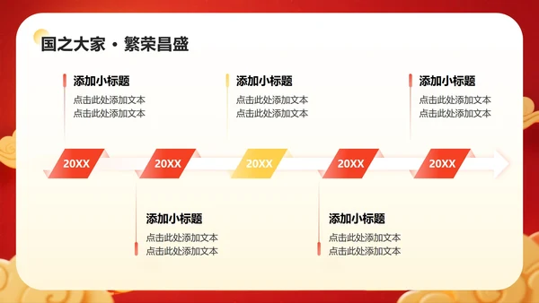 红色中国风国庆中秋双节同庆活动策划PPT模板