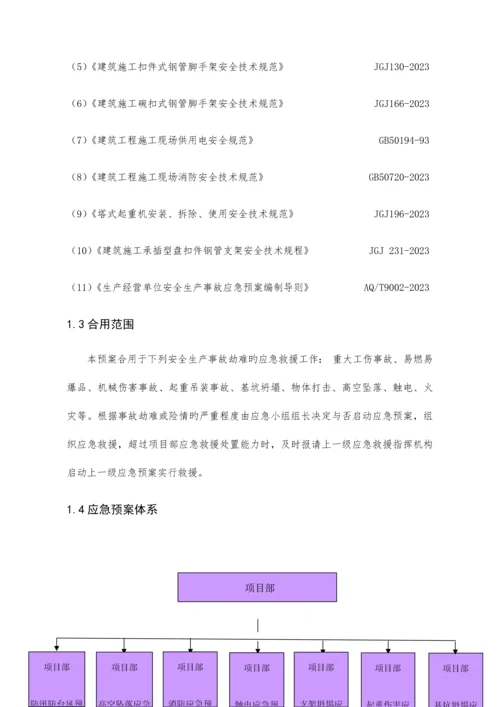 2023年工程项目综合应急预案通用版.docx