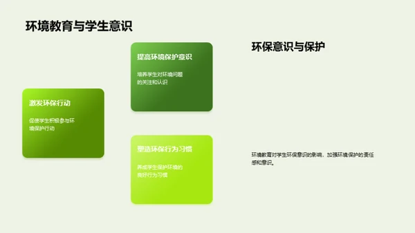 校园绿化·环保教育新理念