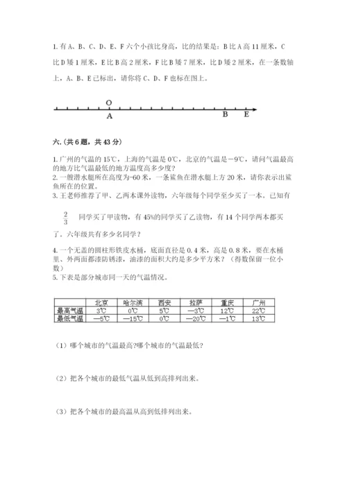 最新版贵州省贵阳市小升初数学试卷附完整答案（各地真题）.docx