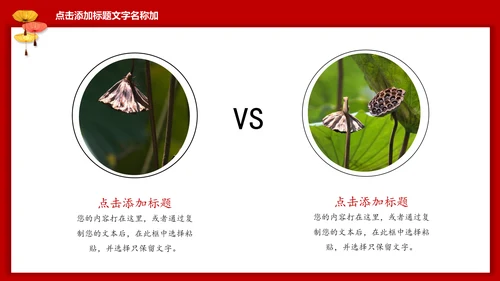 端年节糯米粽子通用PPT模板