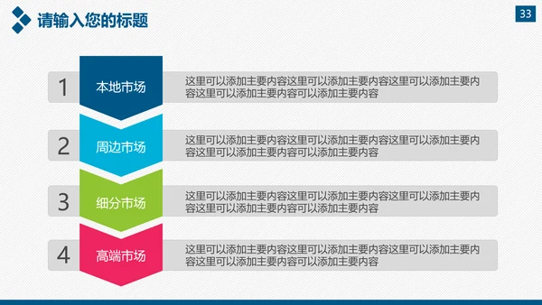 企业公司宣传及产品推广通用PPT模板