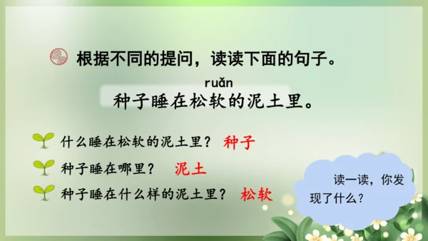 统编版语文二年级下册课文1 语文园地一（第一课时）课件