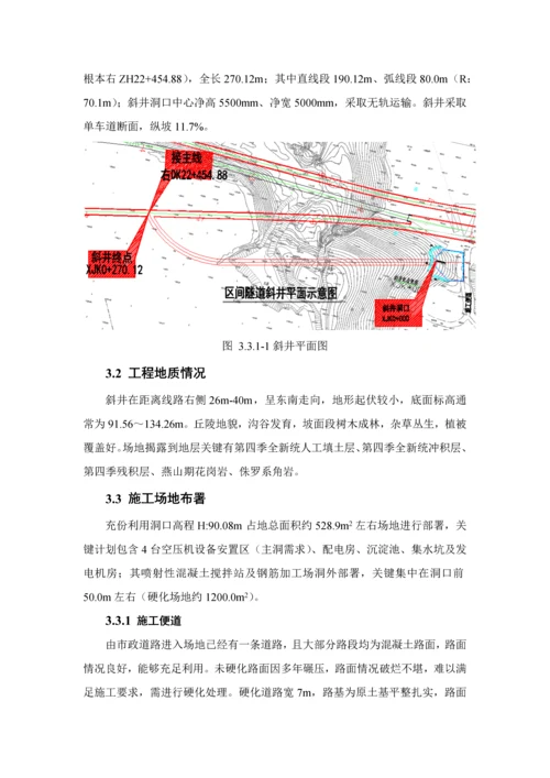 斜井专项综合标准施工专业方案.docx