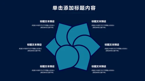 大气互联网智慧城市建设发展规划PPT模板