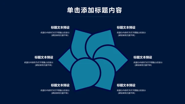 大气互联网智慧城市建设发展规划PPT模板