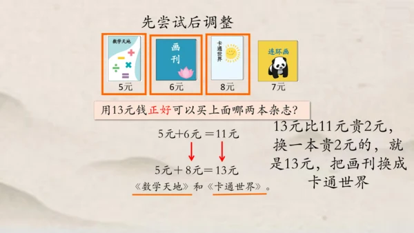 人教版一年级下册数学解决与人民币有关的实际问题1 课件(共35张PPT)