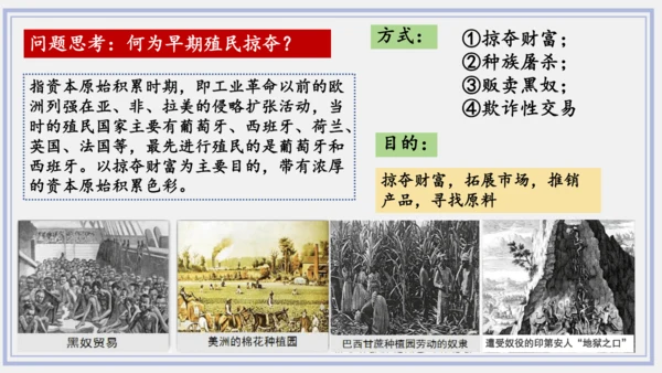 第16课 早期殖民掠夺   课件