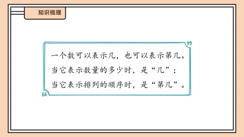【课堂无忧】人教版一年级上册-1.3 第几课件(共31张PPT)
