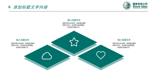 国家电网电力公司供电局工作总结汇报PPT模板