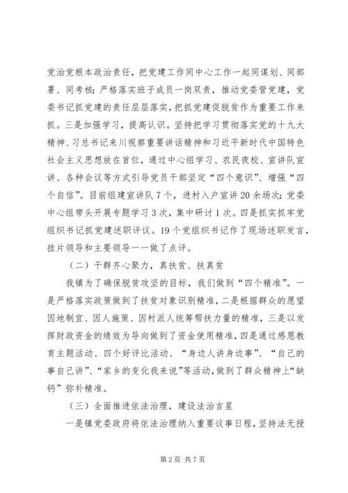 乡镇某年上半年工作总结暨下半年工作计划.docx
