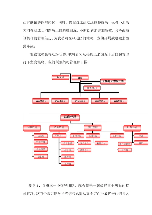 汽车s销售总监的竞职报告