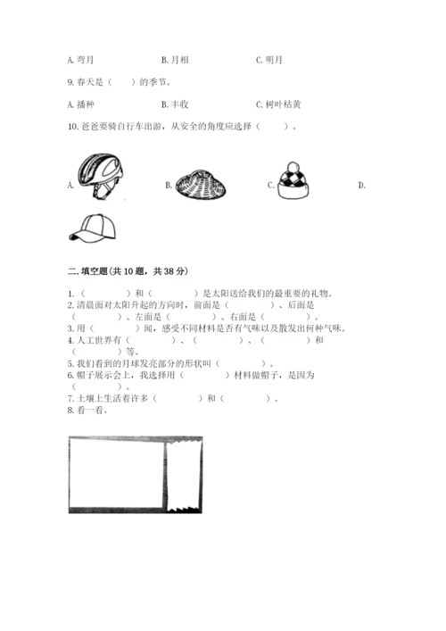 教科版二年级上册科学期末测试卷精品【典型题】.docx