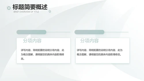高端品牌介绍策划方案工作总结计划PPT