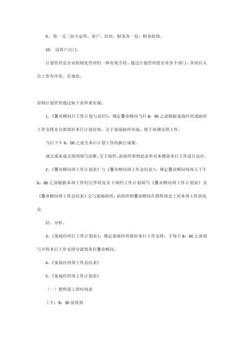 售楼部销售管理方案A.docx