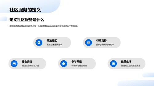 社区服务成果