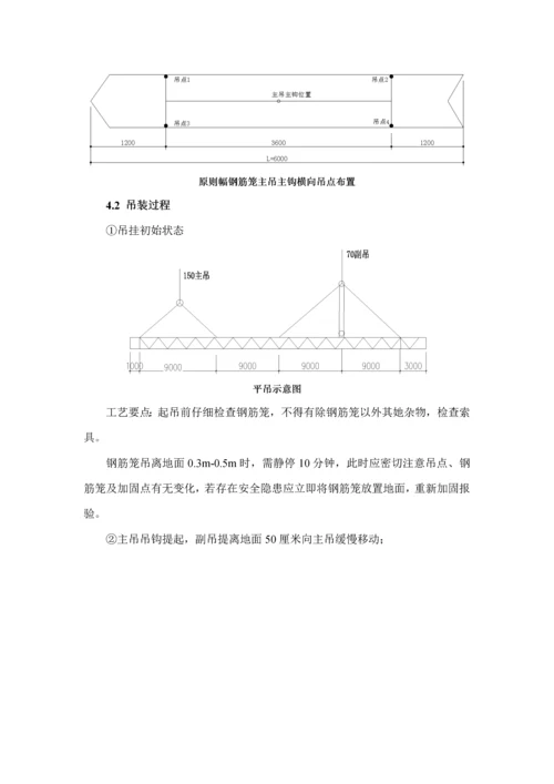 地连墙钢筋笼吊装专题方案.docx