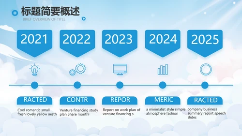 蓝色天空毕业典礼通用动态PPT