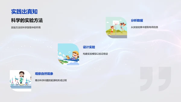 科学历史探究PPT模板