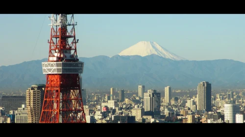 东京旅游酷炫图文相册快闪动画通用PPT模板