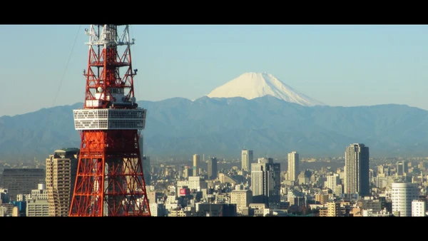东京旅游酷炫图文相册快闪动画通用PPT模板