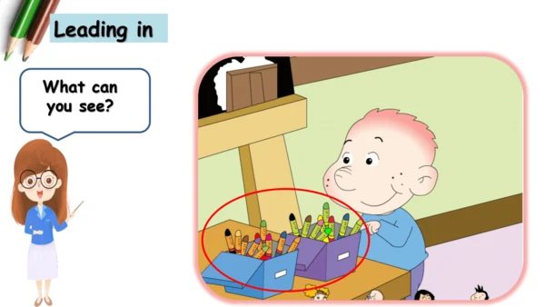 Module 5 Unit 1 There are only nineteen crayons 课件