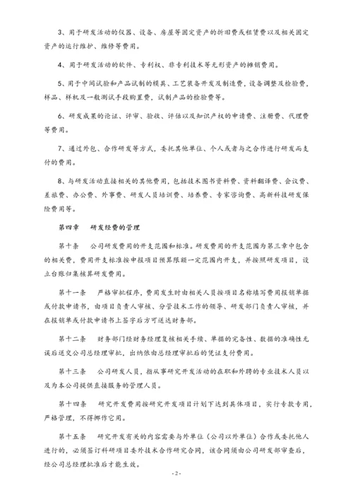 19-【行业案例】公司研发投入核算管理制度.docx