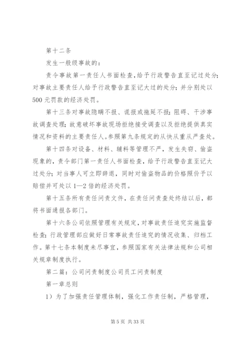 公司问责制度[范文].docx