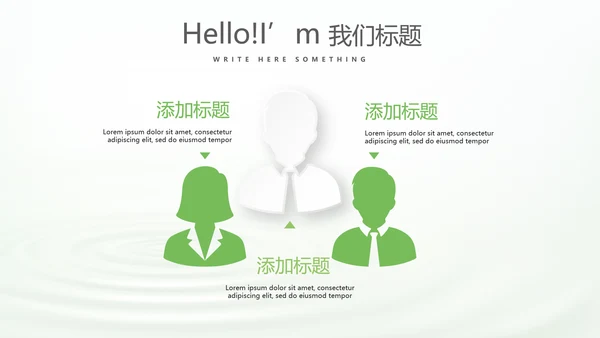 绿色清新化妆品介绍动态PPT