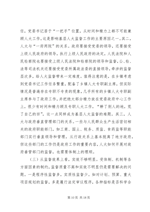 县级人大监督工作情况调研报告 (3).docx