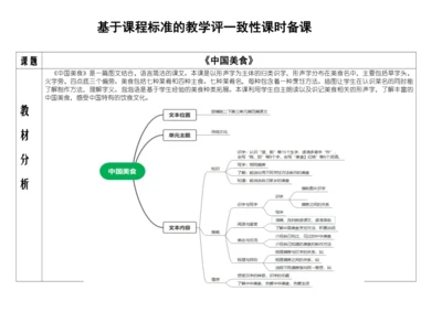【大单元】5.精读引领课：《中国美食》   教学设计