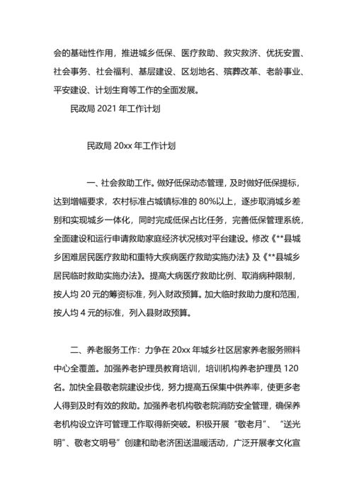 民政局社会福利中心2020年主要工作计划.docx