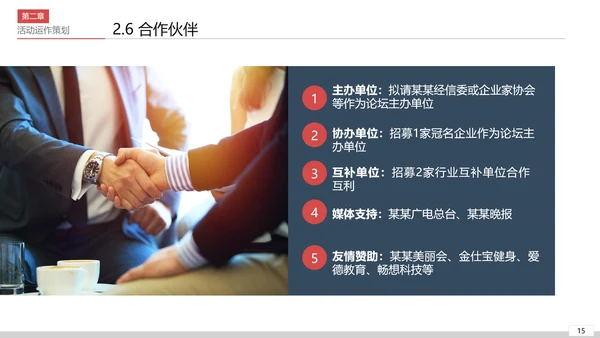 商务活动策划执行方案PPT模板