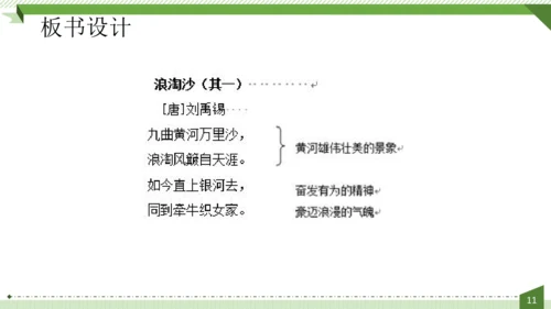 统编版语文六年级上册第六单元  18《古诗三首》课件
