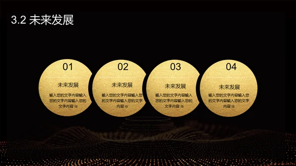 黑金奢华创业计划书通用PPT模板