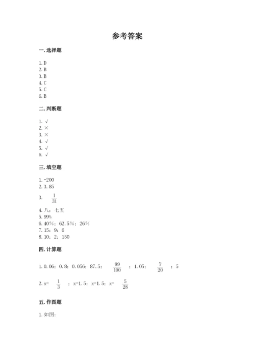 贵南县六年级下册数学期末测试卷（达标题）.docx