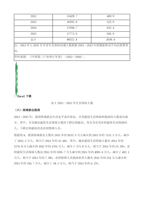 中国公共管理、社会保障和社会组织发展情况.docx