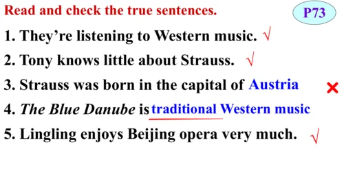 外研七下Moudle 12 Western music Unit 1 It's so beautif