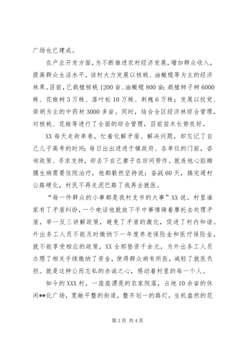 优秀村支书事迹材料 (3).docx