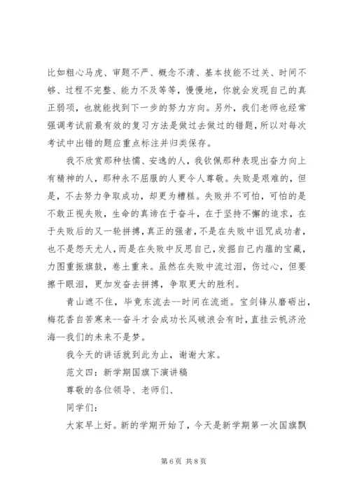 升国旗演讲稿范文.docx