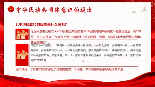 铸牢中华民族共同体民族团结党建PPT课件党课