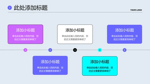 紫色渐变3D风大模型通用PPT演示模板