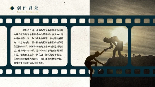《追风筝的人》读书分享通用PPT模板