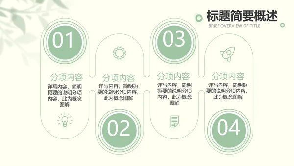 文艺绿色小清新纪念册电子相册动态PPT