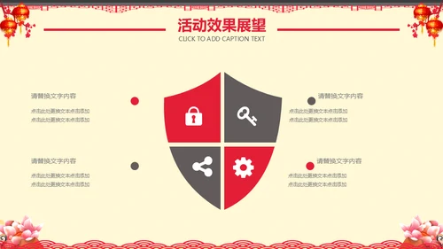 恭贺新禧过年新春拜年活动喜庆春节红灯笼通用PPT
