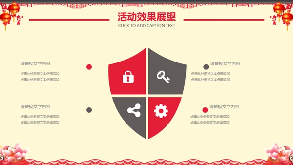 恭贺新禧过年新春拜年活动喜庆春节红灯笼通用PPT