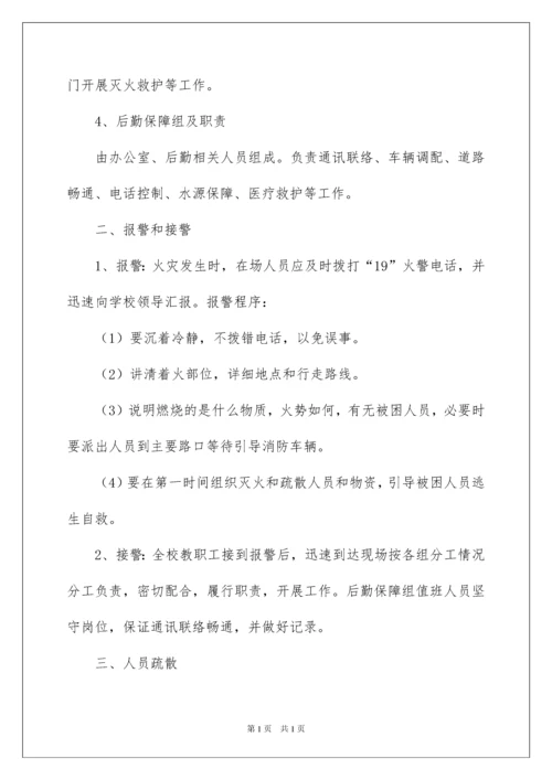 2022火灾应急预案范文.docx