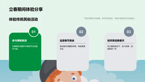立春文化及农事讲解PPT模板