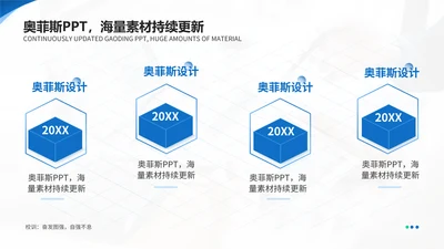 简约风并列关系4项PPT